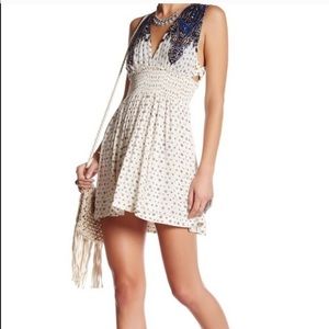 Free People walking through my dreams mini dress.